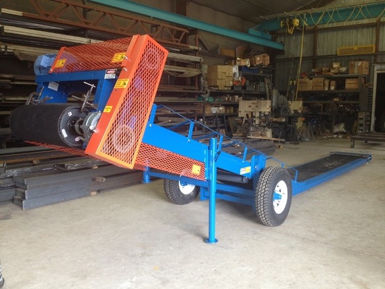 Portable Rail Car Unloader