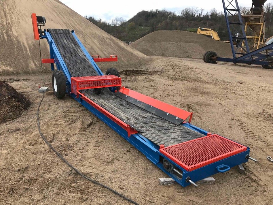 Rail Car Unloading Conveyor